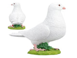 Artificial White Doves Ornament High Simulation Resin White Feather Birds Ornaments for Garden Home V1294-YM0717-3111220242611