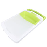 Over The Sink Cutting Board Multifunction Plastic Chopping Board Draining Basket with Container for V1294-YM0901-3118240228011
