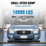 VEVOR 4 PCs 39'' Cable Protector Ramp 18000 lbs Speed Bump Floor Cable Protector V952-XXJSDDLBHQW4WQJKHV0