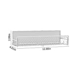 Magnetic Spice Rack for Refrigerator, Metal Strong Magnet Shelf, Space Saving Spice Organizer, Home V1189-WXFWAL-20260319-00652