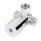 Electronic Automatic Sensor Touchless Sink Hands Free Hot & Cold Faucet Motion Activated V1294-YM0901-JY07227