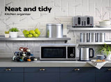 Cefito 2PCS 1200mm Stainless Steel Kitchen Wall Shelf Mounted Rack SSW-30120X2-SL