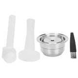 Coffee Capsule Stainless Steel Reusable Refillable Coffee Filter Kit for Nespresso Vertuo Plus V1294-YM0901-3118200223111