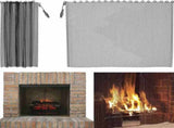 2-Piece Screen - Hearth Screen - Spark Guard - With 2 Handles - For Home V1188-MS101-01622-1