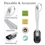 Measuring Cups and Measuring Spoons Set Ejoyous 304 Stainless Steel 13 Pieces Kitchen Measuring V1294-YM0722-JYA03160
