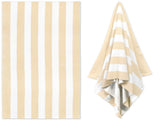 Large Oversized Beach Towel - Big Size Cotton 35 x 70 Inch Striped Pool Towel, Large Cabana Soft V1189-LWWAL-20260401-05586