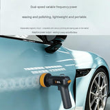 Cordless Car Polisher and Waxer Kit - 2-Speed Electric Buffer with LCD Display - Magnetic Quick V888-ELOSUNG56463