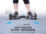 BULLET Gen III Hoverboard Scooter, Dual Copper Motors, UL Certified, AU Compliant, 6.5" Wheels, V219-BLHSTY01A