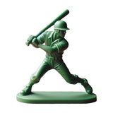 Interesting Baseball Soldier Figurines, Green Mini Baseball Toy Soldiers for Home Office Desk Decor, V1366-AZ2-W-16411