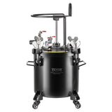 Spray Paint Pressure Pot Tank 20L/5gal with Casters Leak Repair Sealant V952-PQYLGSDXAX20AT509V0