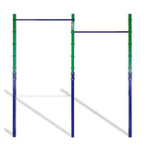 Double Outdoor Pull-Up Bar Height Adjustable Gymnastics & Fitness Bar V63-953151