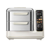 Hoper Layer Electric Food Steamer 16L Large Capacity 10 Second Start 24H Timer Independent Water V940-HG180-01