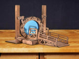 Stargate Book End Galaxy Gate Book End Creative - Border Time Tunnel Magic Gate Bookshelf Book End V1366-AZ2-W-14433