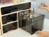 Desk Organizer with Drawer Plastic Desk Storage Box Desktop Organization for Home Collection V1294-YM0710-3117230286312