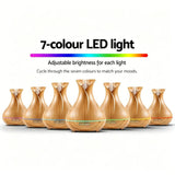 Light Wood Aroma Diffuser 400 ml, Ultrasonic Aromatherapy Humidifier V1188-MS-617-067
