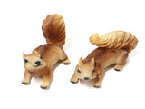 Resin Animal Squirrels Model Cute Squirrel Hanging Statues for Garden Outdoor Decoration V1294-YM0901-3111240165911