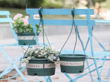Garden Hanging Pot Plastic Hanging Flower Pot Plant Hanger with Hook V1294-YM0718-10171289