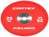 CORTEX 25kg Competition Bumper Plates V420-CSST-WPOCP25-2