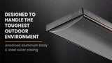BIO 2000W Outdoor Strip Heater Electric Radiant Panel Bar Mounted Wall Ceiling V219-HEABAR240BIOADJD