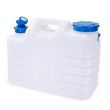 BPA Free Storage Containers,4.9 Gallon/18.5L Portable Water Container With Spigot Water Storage For V1192-AZ-W-28069