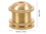 SKISUNO Replacement Lamp Socket 5x3.6in Copper for Floor Lamps 1Pcs V1189-WXFWAL-20260326-02346