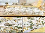 4-Piece Elegant Pink Bouquet Printed Soft-Touch Brushed Bedding Set for 1.5M Bed 175 x 220 CM Duvet V888-ELOSUNG49425