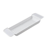 Bathtub Tray Stable Placement Expandable Plastic Material Draining Design Bath Caddy Tub Table for V1294-YM0512-3112220078811