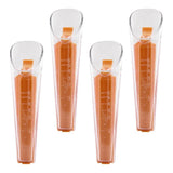 Yeast Weighing Cup Orange Accurate 1-6G Scale for Baking 8Sets V1370-AZ4-16008