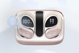 5.4 Bluetooth Earphones Wireless Earbuds Stereo Deep Bass Over Open-Ear Earphones-Rose Red V1263-JX-7541