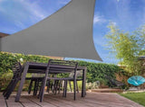 Shade Cloth, 4x4 m, Triangle, Anthracite, for Garden, Patio Outdoor Shade, with UV Protection V1189-LC-HW-00013