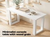 Artiss Console Table 110CM White FUR-Y-CST-01-WH