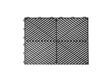 Giantz 20PCS Garage Floor Tiles Interlocking Drainage Non-Slip Tiles Heavy Duty for Workshop Black GFT-40X40-20P-BK