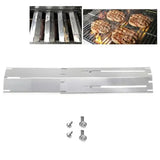 Adjustable BBQ Gas Grill Heat Plates Stainless Steel Replacement Set for Most Grills Outdoor Cooking V1189-LC-HW-00461