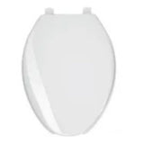 Slow Close Toilet Seat Thickened White PP Quick Installation Household Toilet Lid for Replacement V1294-YM0703-3112230004711
