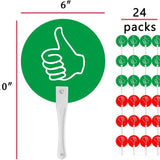 Thumbs UpThumbs Down Paddles for Classroom Voting, Teacher Event Supplies and Auction Signs 24 Packs V1192-AZ-W-10742