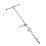 Soil Sampler Probe Stainless Steel Soil Probe with Foot Pedal Ergonomic T Handle Planting Tool V1294-YM0901-3111250010611