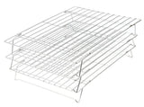 3Tier Cooling Rack Collapsible Folding Legs for Cookies Cakes Kitchen Baking Grilling Tool V1294-YM0901-3113200107211
