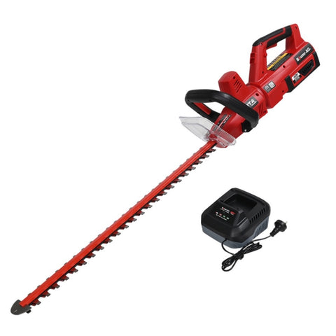 BAUMR-AG 40V 63cm Cordless Electric Hedge Trimmer Kit, with Battery and Fast Charger V219-HTMCLSBMRAHT4