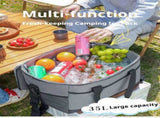 Large 35L Insulated Cooler Bag Soft Sided Leakproof Thermal Tote for Camping Beach Picnic BBQ Heavy V888-ELOSUNG41652