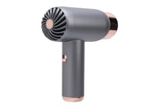 Cordless Ionic Hair Dryer Portable Stylish Hot Cold Wind Blow Dryer for Home and Travel Dark Gray V1294-YM0901-3113240307311