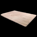 200x140cm Floor Rugs Large Shaggy Rug Area Carpet Bedroom Living Room Mat - Beige V63-832141