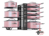 Multi Layer Pot Shelf Thicken Iron Art Pot Holder for Cutting Board Chopping Board Pot Cover 8 V1294-YM0717-3118220183711