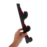 Black 3-tier Baseball Bat Wall Holder with Density Board for Display V1192-AZ-W-24836