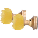 2 Set LED Buddhist Light Yellow Buddha Lamp Adjustable Buddhist Flower Light Buddhism SupplyAU Plug V1294-YM0710-3115210177113