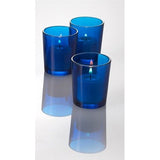 20 Pack Blue Glass Votive Tealight Candle Holders House Party Centerpiece Xmas Wedding Decor Glass V382-BLUCHX20