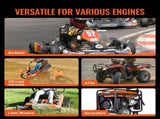 Drive Clutch, 2-8HP Engine, 2000 RPM High-Strength Drive Clutch with Asymmetric Designed Wheels & V952-KDCLHQXLCLBJQQZAXV0