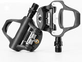 Self Lock Clip In Bike Pedals LOOK KEO Cleat MTB Road 700C Hybrid BMX - Rockbros Black V382-LOOKKEOPEDALSCLIPIN