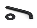 Matt Black Round Basin Faucet Bubble Water Outlet Stainless Steel Bath Tub Spout V1233-SP903BL