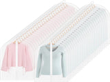 100 Pcs 24'' x 32'' Clear Garment Bags Full Zipper Suit Lightweight Clothes Cover for Hanging PEVA V1259-DP01-A-1185