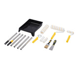 Paint Roller Kit with Covers Stainless Steel Rods Brush Tray Professional Wall Painting Tool Kit for V1294-YM0901-3114240092611